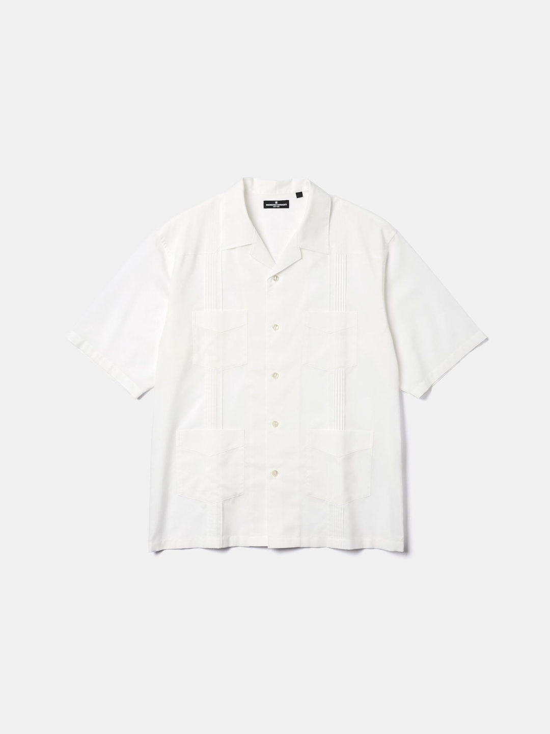 GU x ENGINEERED GARMENTS(ジーユー x エンジニアドガーメンツ) キューバシャツ(5分袖)|E360223-001