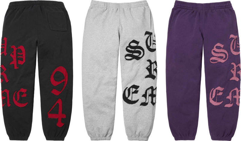 Supreme（シュプリーム） 26SS Week3 Cut Out Sweatpant