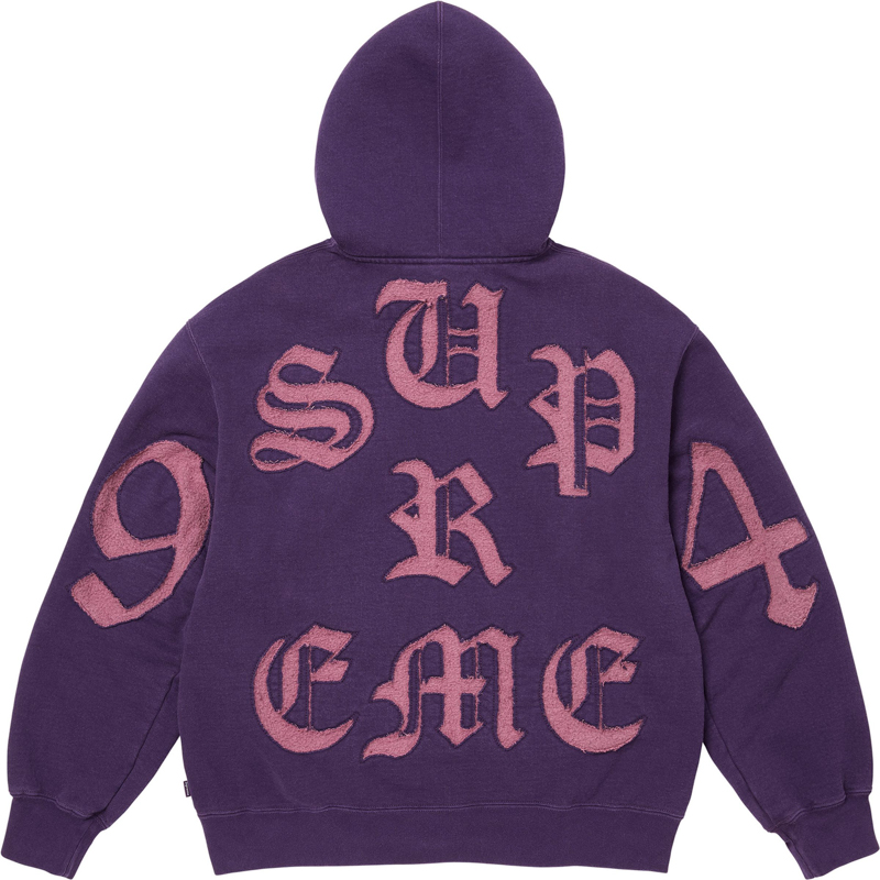 Supreme（シュプリーム） 26SS Week3 Cut Out Zip Up Hooded Sweatshirt