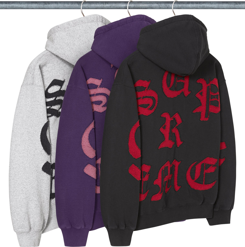 Supreme（シュプリーム） 26SS Week3 Cut Out Zip Up Hooded Sweatshirt
