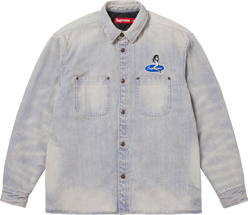 Supreme（シュプリーム） 26SS Week3 Quilted Lined Denim Snap Shirt