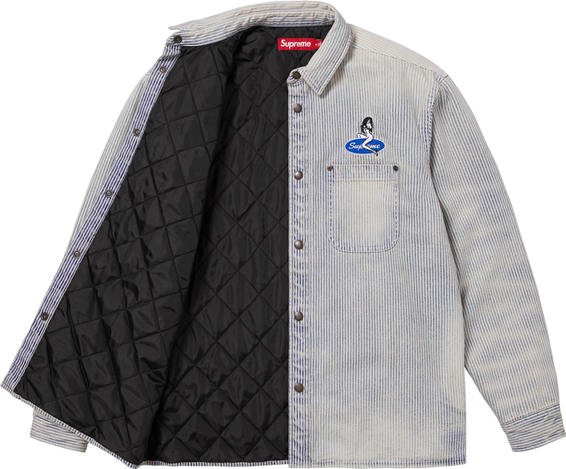 Supreme（シュプリーム） 26SS Week3 Quilted Lined Denim Snap Shirt