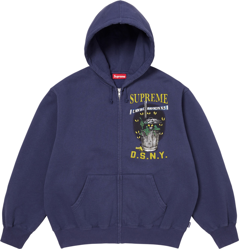 Supreme（シュプリーム） 26SS Week3 Supreme/DSNY Zip Up Hooded Sweatshirt