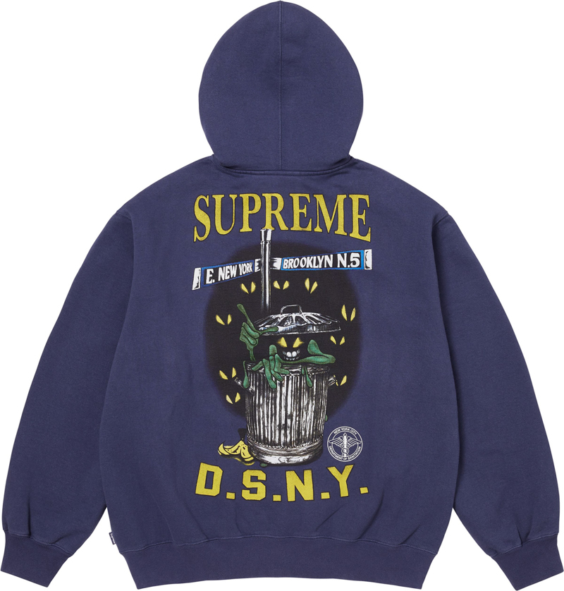 Supreme（シュプリーム） 26SS Week3 Supreme/DSNY Zip Up Hooded Sweatshirt