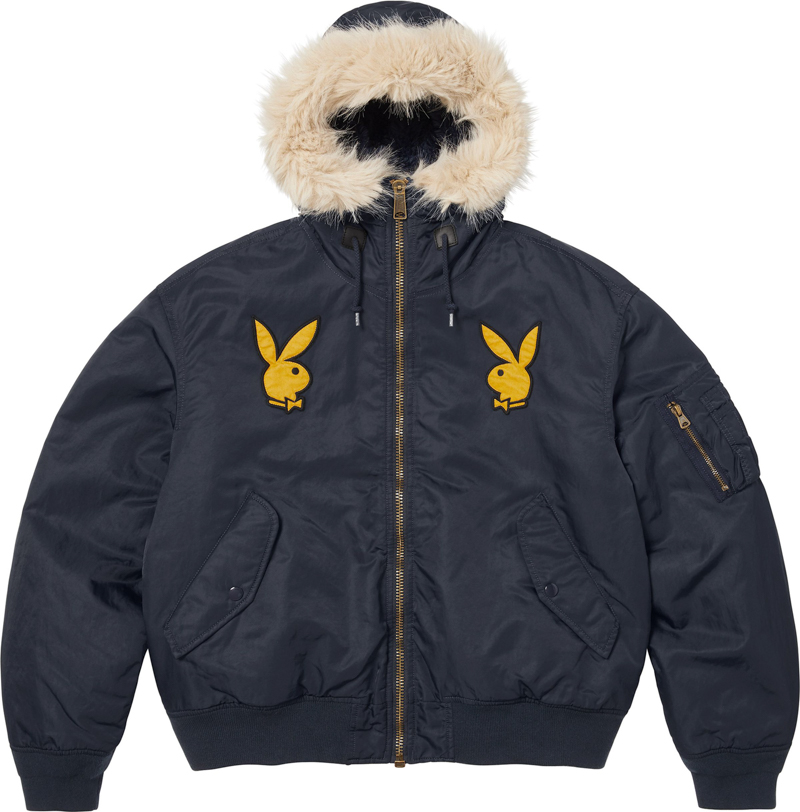 Supreme（シュプリーム） 26SS Week3 Supreme®/Playboy® Hooded MA-1