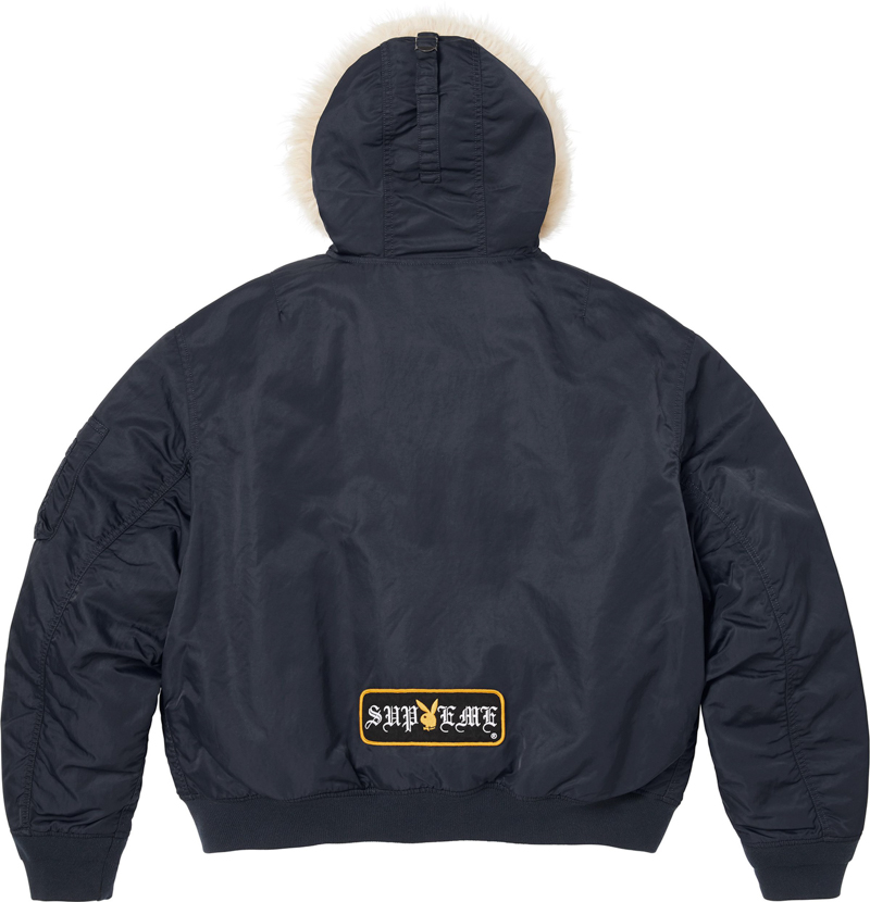 Supreme（シュプリーム） 26SS Week3 Supreme®/Playboy® Hooded MA-1