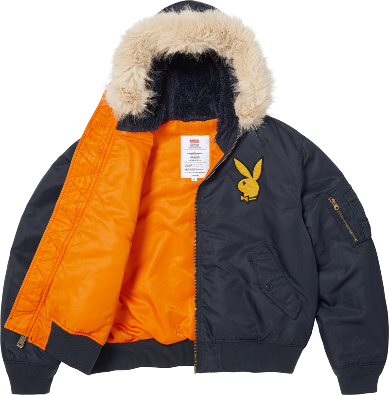 Supreme（シュプリーム） 26SS Week3 Supreme®/Playboy® Hooded MA-1