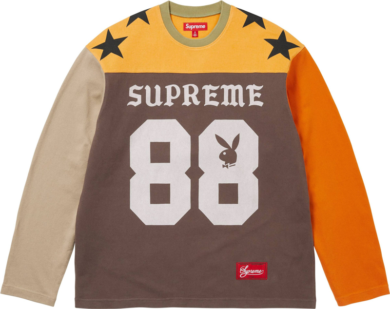 Supreme（シュプリーム） 26SS Week3 Supreme®/Playboy® L/S Football Top