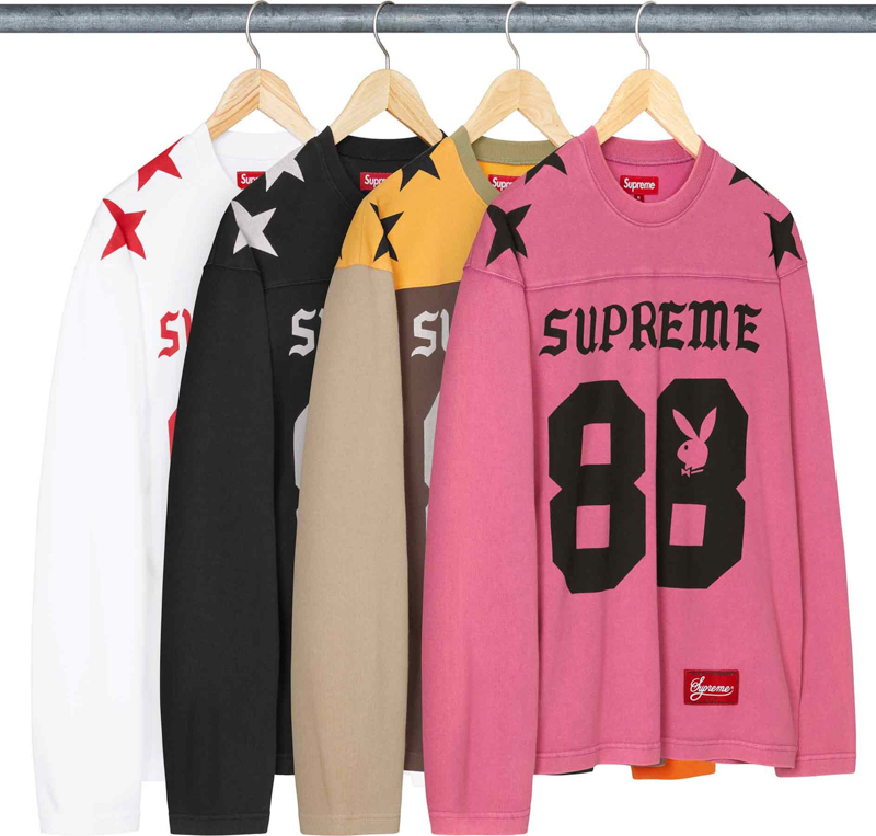 Supreme（シュプリーム） 26SS Week3 Supreme®/Playboy® L/S Football Top