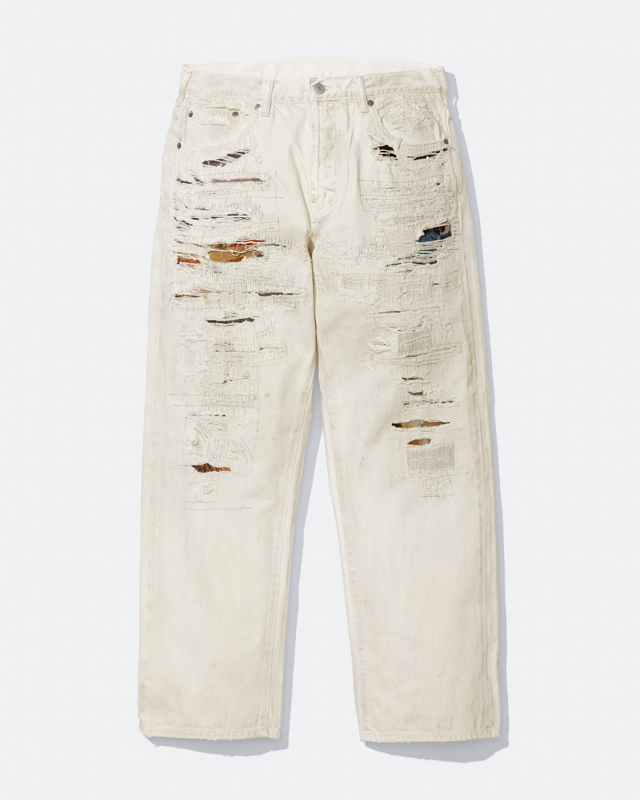 Supreme（シュプリーム） 26SS Week4 Supreme®/MM6 Maison Margiela Distressed Loose Fit Selvedge Jean