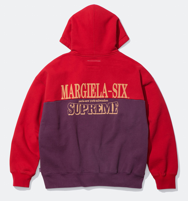 Supreme（シュプリーム） 26SS Week4 Supreme®/MM6 Maison Margiela Eagle Zip Up Hooded Sweatshirt
