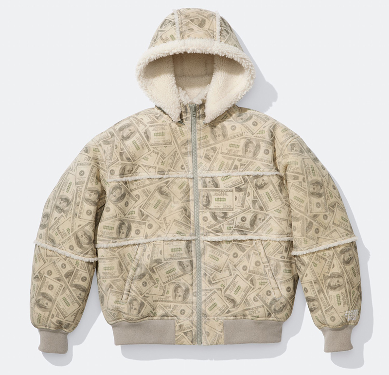 Supreme（シュプリーム） 26SS Week4 Supreme®/MM6 Maison Margiela Hooded Shearling Bomber Jacket