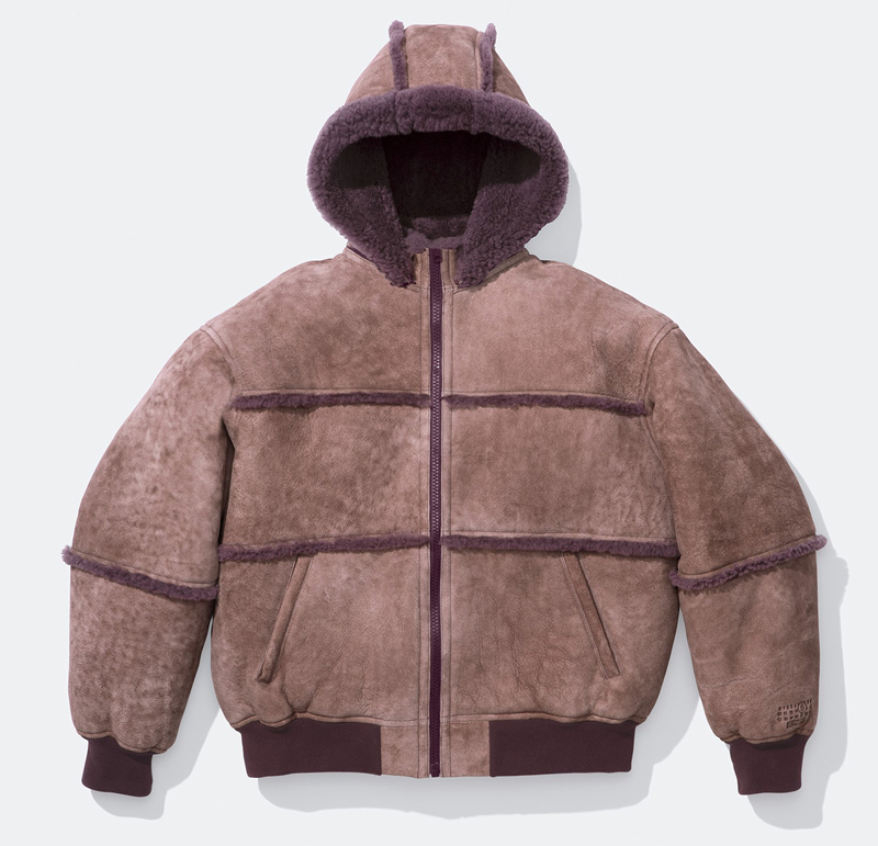 Supreme（シュプリーム） 26SS Week4 Supreme®/MM6 Maison Margiela Hooded Shearling Bomber Jacket