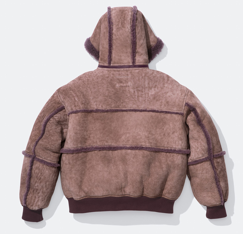 Supreme（シュプリーム） 26SS Week4 Supreme®/MM6 Maison Margiela Hooded Shearling Bomber Jacket