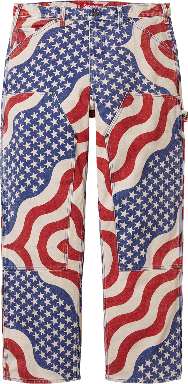 Supreme（シュプリーム） 26SS Week5 Flag Double Knee Painter Pant