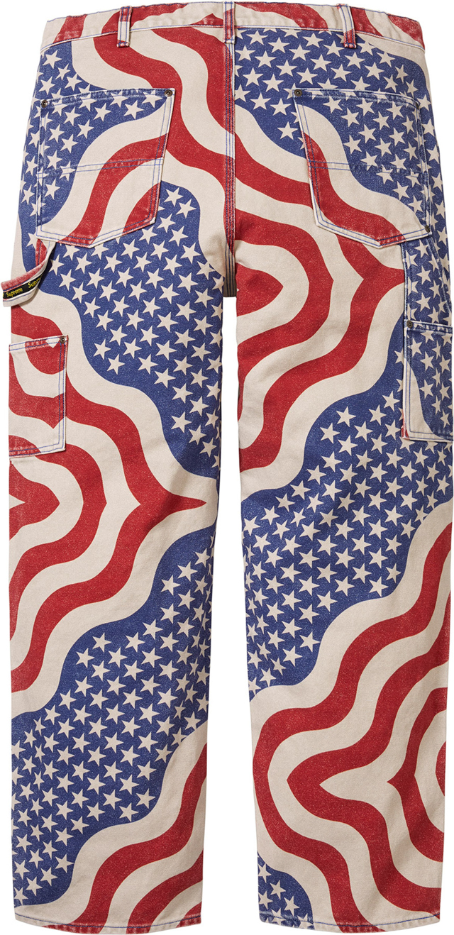Supreme（シュプリーム） 26SS Week5 Flag Double Knee Painter Pant