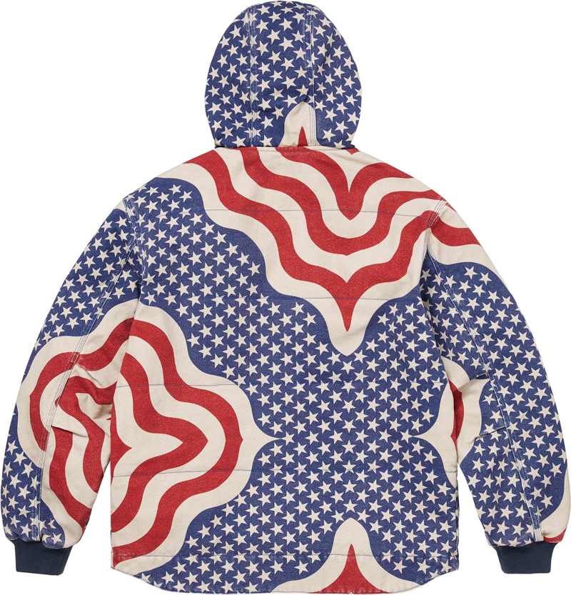 Supreme（シュプリーム） 26SS Week5 Flag Quilted Hooded Work Jacket