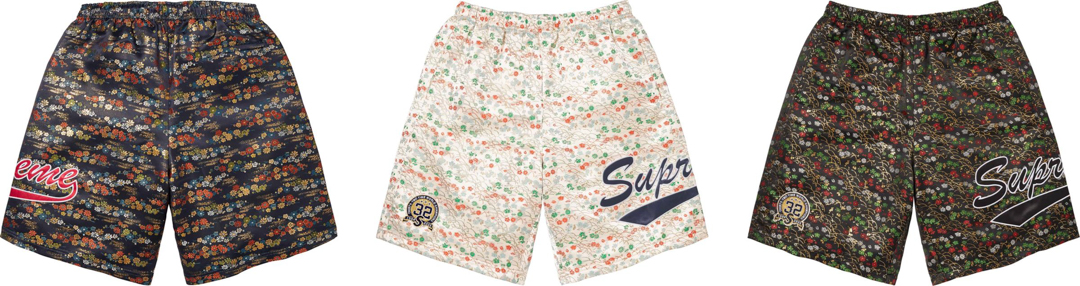 Supreme(シュプリーム) 26SS Week5 Floral Jacquard Short