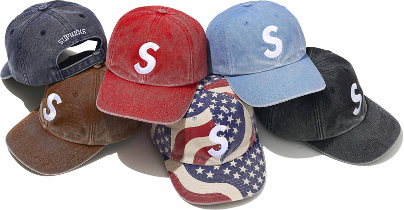 Supreme(シュプリーム) 26SS Week5 Pigment Coated S Logo 6-Panel