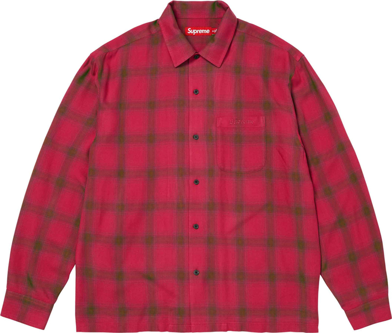 Supreme(シュプリーム) 26SS Week5 Shadow Plaid Rayon Shirt