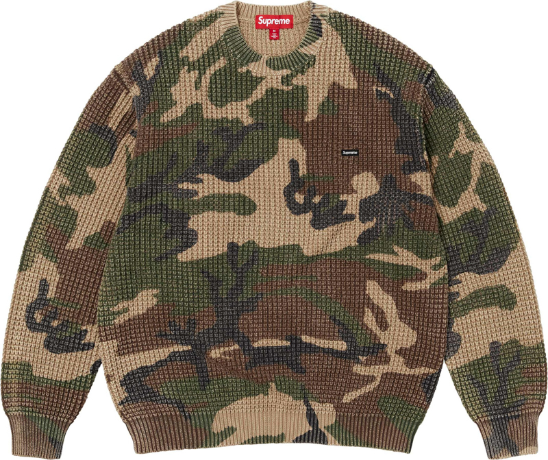Supreme（シュプリーム） 26SS Week5 Washed Small Box Waffle Sweater