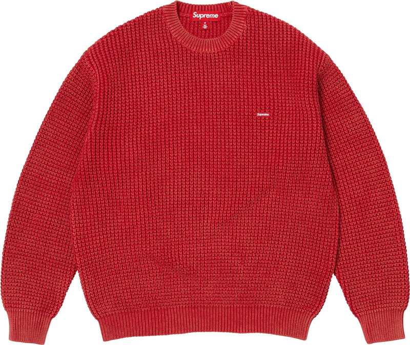 Supreme（シュプリーム） 26SS Week5 Washed Small Box Waffle Sweater