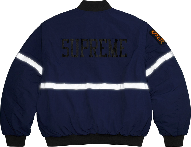 Supreme（シュプリーム） 26SS Week5 Zip-Off Sleeve Reflective Stripe Jacket