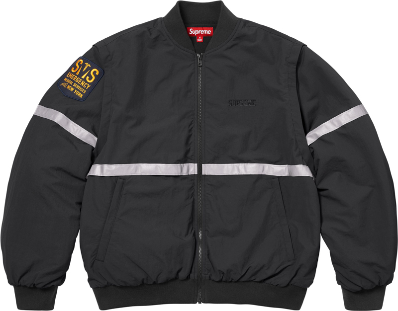 Supreme（シュプリーム） 26SS Week5 Zip-Off Sleeve Reflective Stripe Jacket