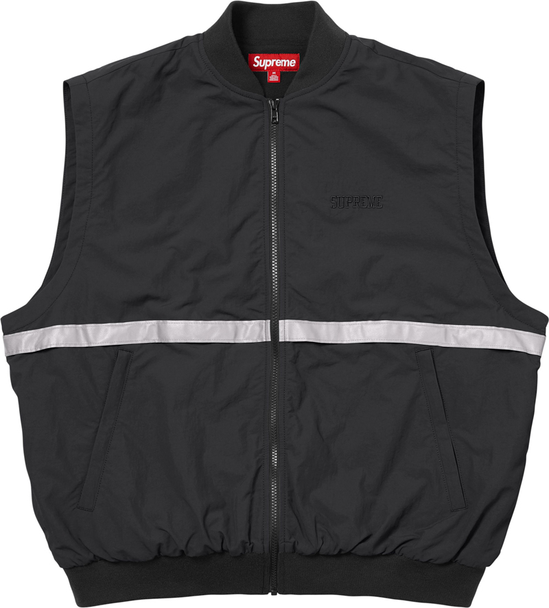 Supreme(シュプリーム) 26SS Week5 Zip-Off Sleeve Reflective Stripe Jacket