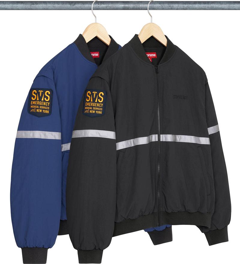 Supreme(シュプリーム) 26SS Week5 Zip-Off Sleeve Reflective Stripe Jacket