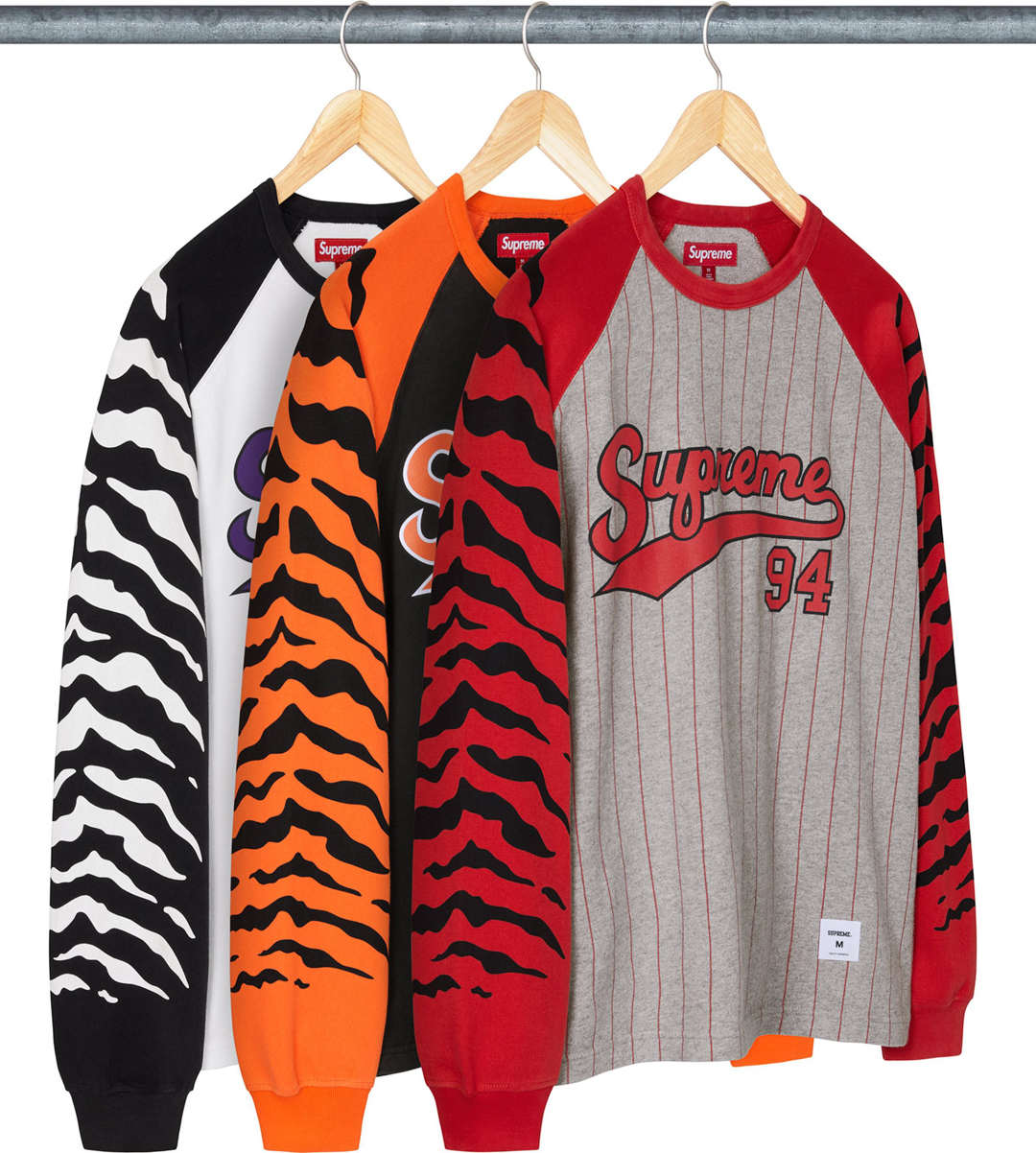 Supreme（シュプリーム） 26SS Week6 Tiger Raglan L/S Top