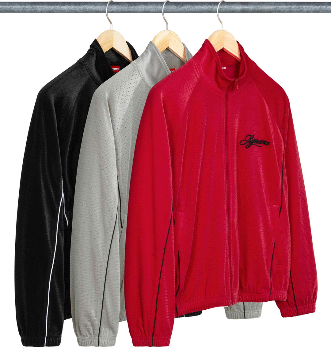 Supreme（シュプリーム） 26SS Week6 Velour Mesh Track Jacket