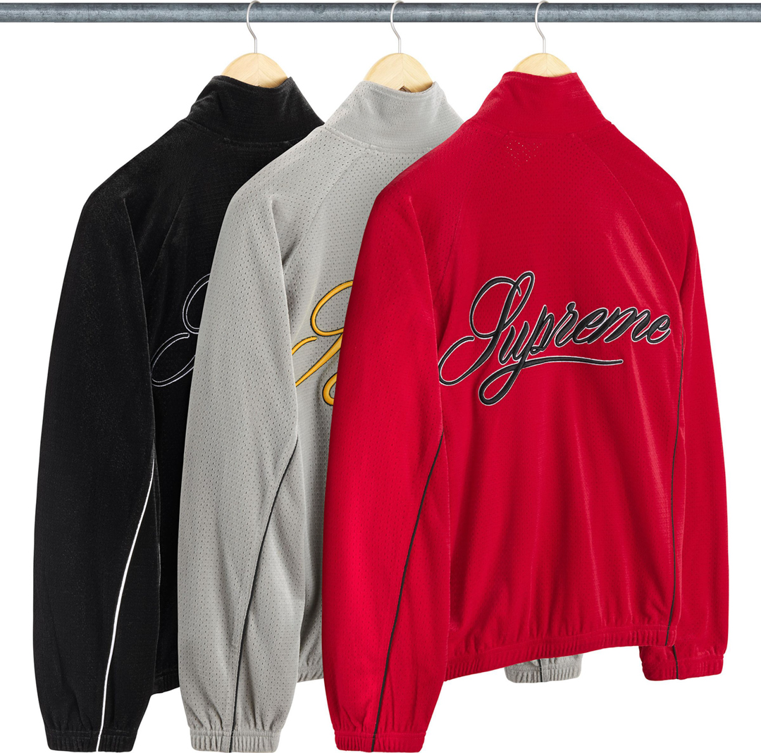 Supreme（シュプリーム） 26SS Week6 Velour Mesh Track Jacket