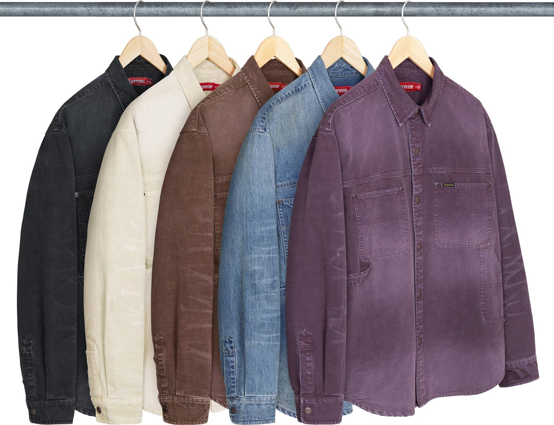 Supreme（シュプリーム） 26SS Week6 Worn Snap Painter Shirt