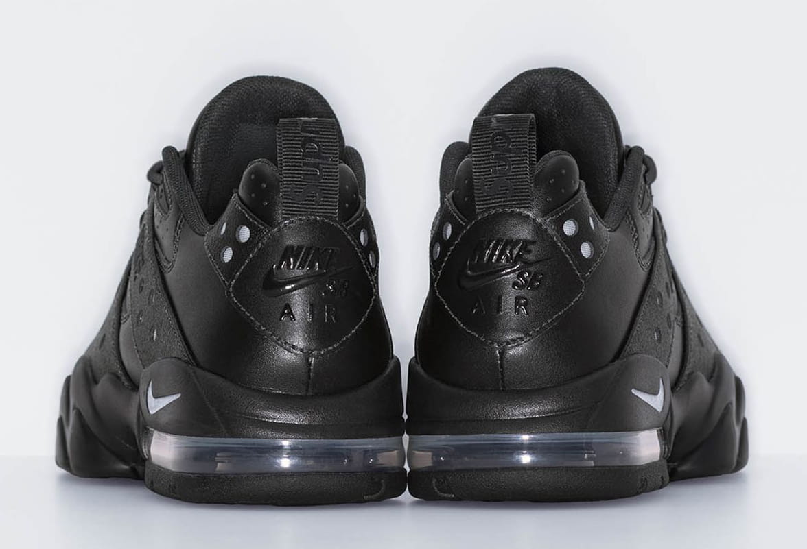 Supreme × Nike Nike SB Air Max 2 CB '94 Low Black/Metallic Silver（シュプリーム×ナイキSB エアマックス2 CB '94 ロー ブラック/メタリックシルバー）