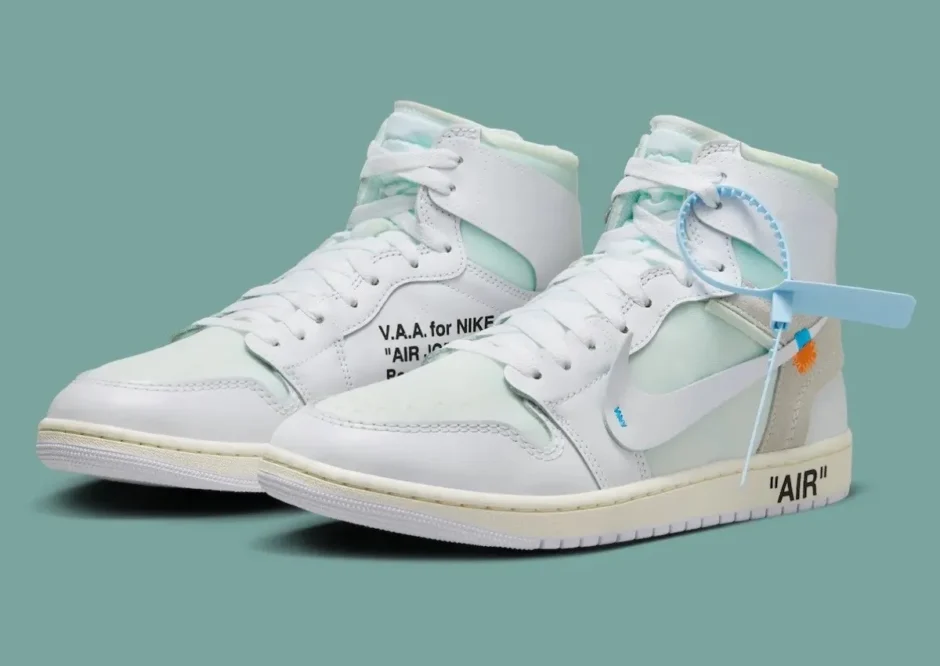 Virgil Abloh Archive（V.A.A.）× Nike Air Jordan 1 High OG "Alaska"（ヴァージル・アブロー・アーカイブ × ナイキ エアジョーダン1 ハイ OG アラスカ ）AA3834-100