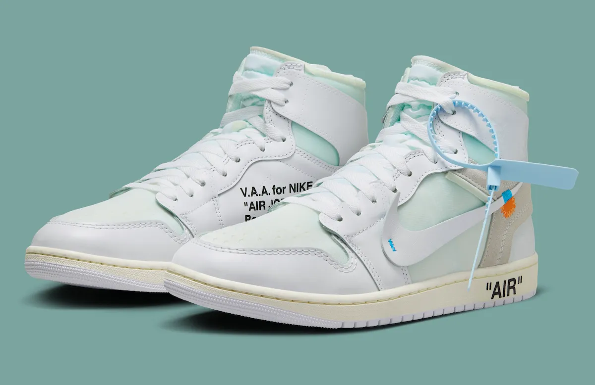 Virgil Abloh Archive（V.A.A.）× Nike Air Jordan 1 High OG "Alaska"（ヴァージル・アブロー・アーカイブ × ナイキ エアジョーダン1 ハイ OG アラスカ ）AA3834-100