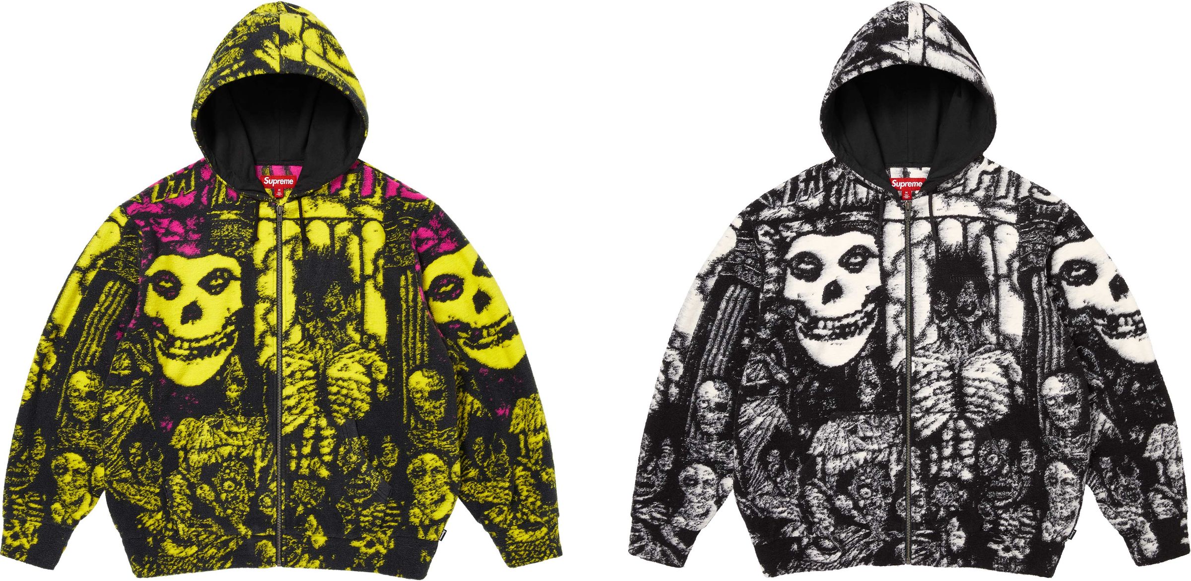 Supreme（シュプリーム） 2026SS Week7 Supreme/The Misfits® Zip Up Hooded Sweater