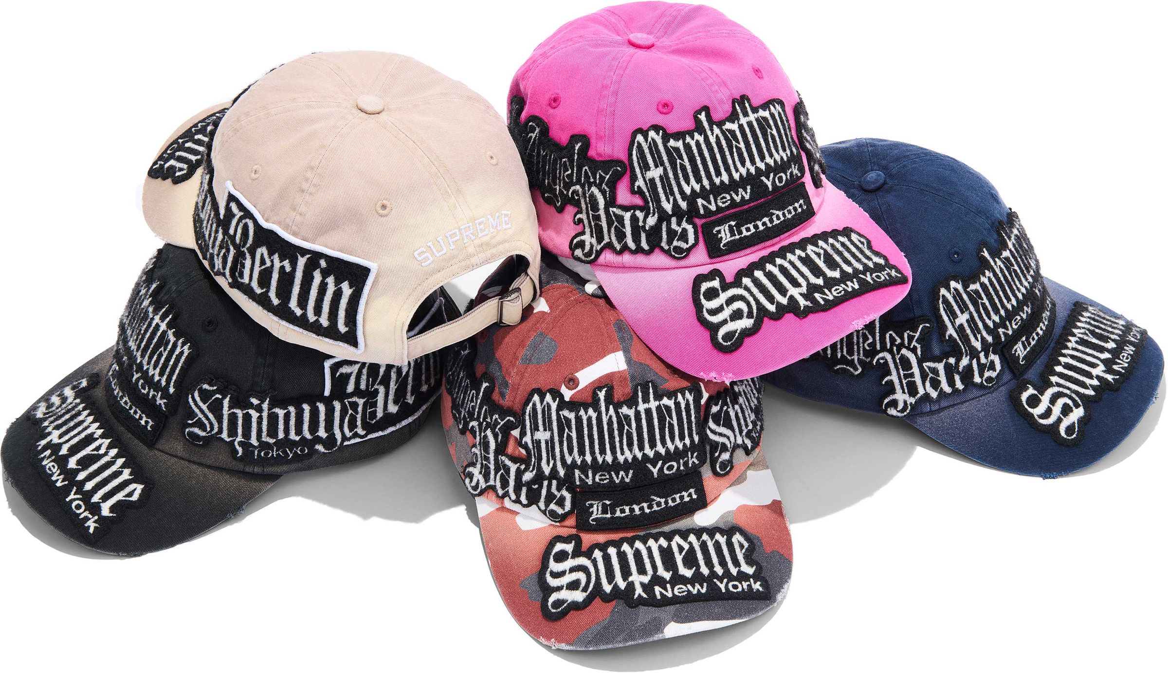 Supreme(シュプリーム) 2026SS Week8 City Patches 6-Panel