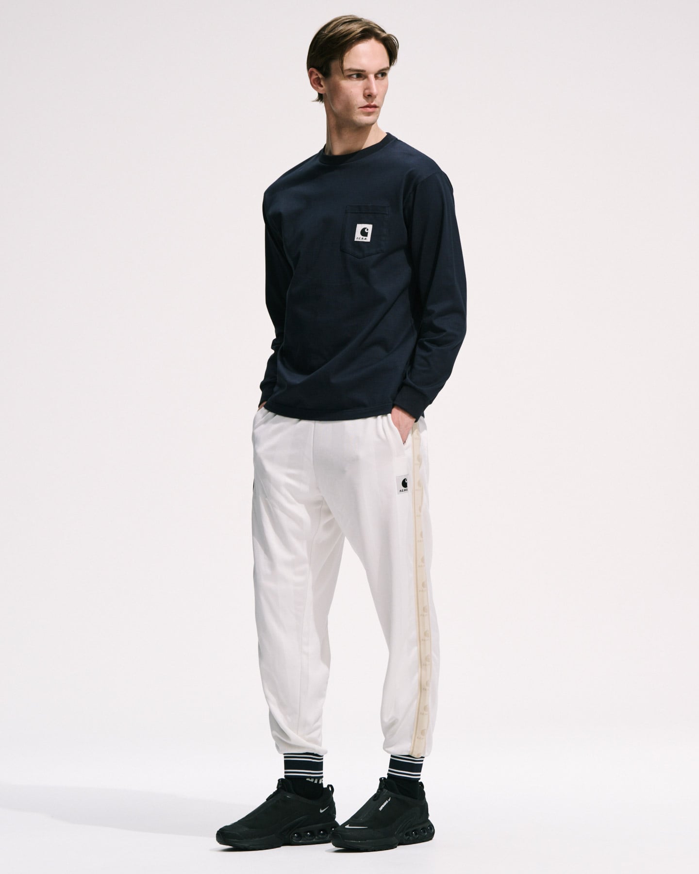 F.C.Real Bristol x Carhartt WIP L/S POCKET TEE|FCRB-260127