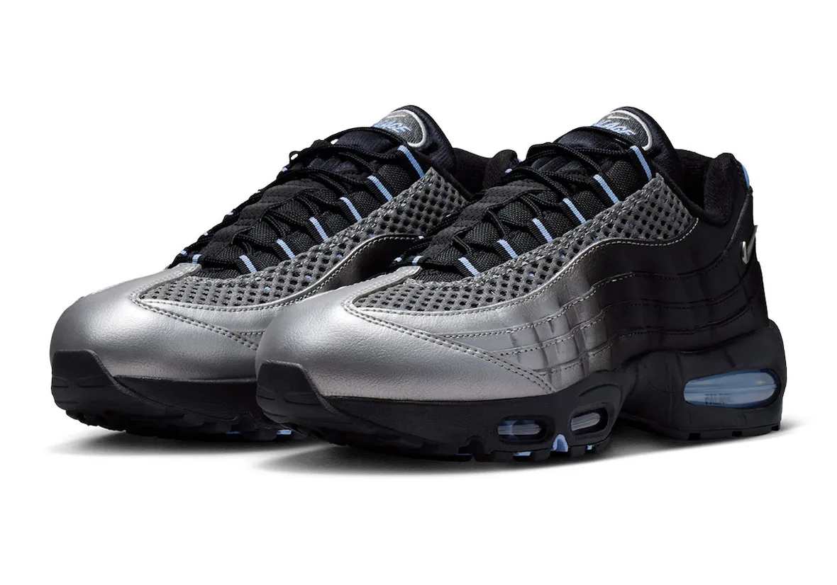 Palace Skateboards × Nike Air Max 95 SP Metallic Silver/Aluminum-Black(パレススケートボード×ナイキ エアマックス95 SP メタリックシルバー/アルミニウム-ブラック)IQ7708-095