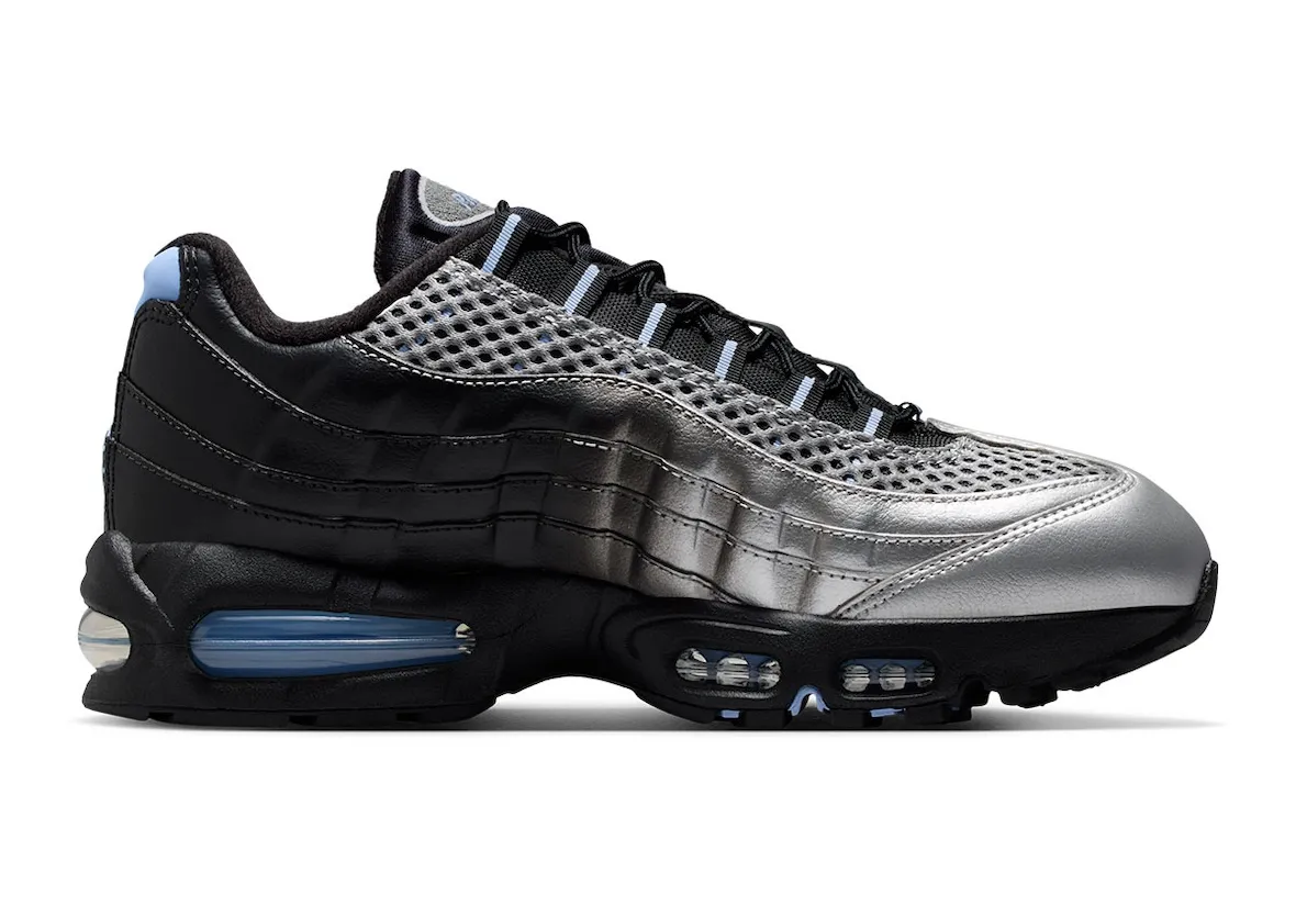 Palace Skateboards × Nike Air Max 95 SP Metallic Silver/Aluminum-Black(パレススケートボード×ナイキ エアマックス95 SP メタリックシルバー/アルミニウム-ブラック)IQ7708-095