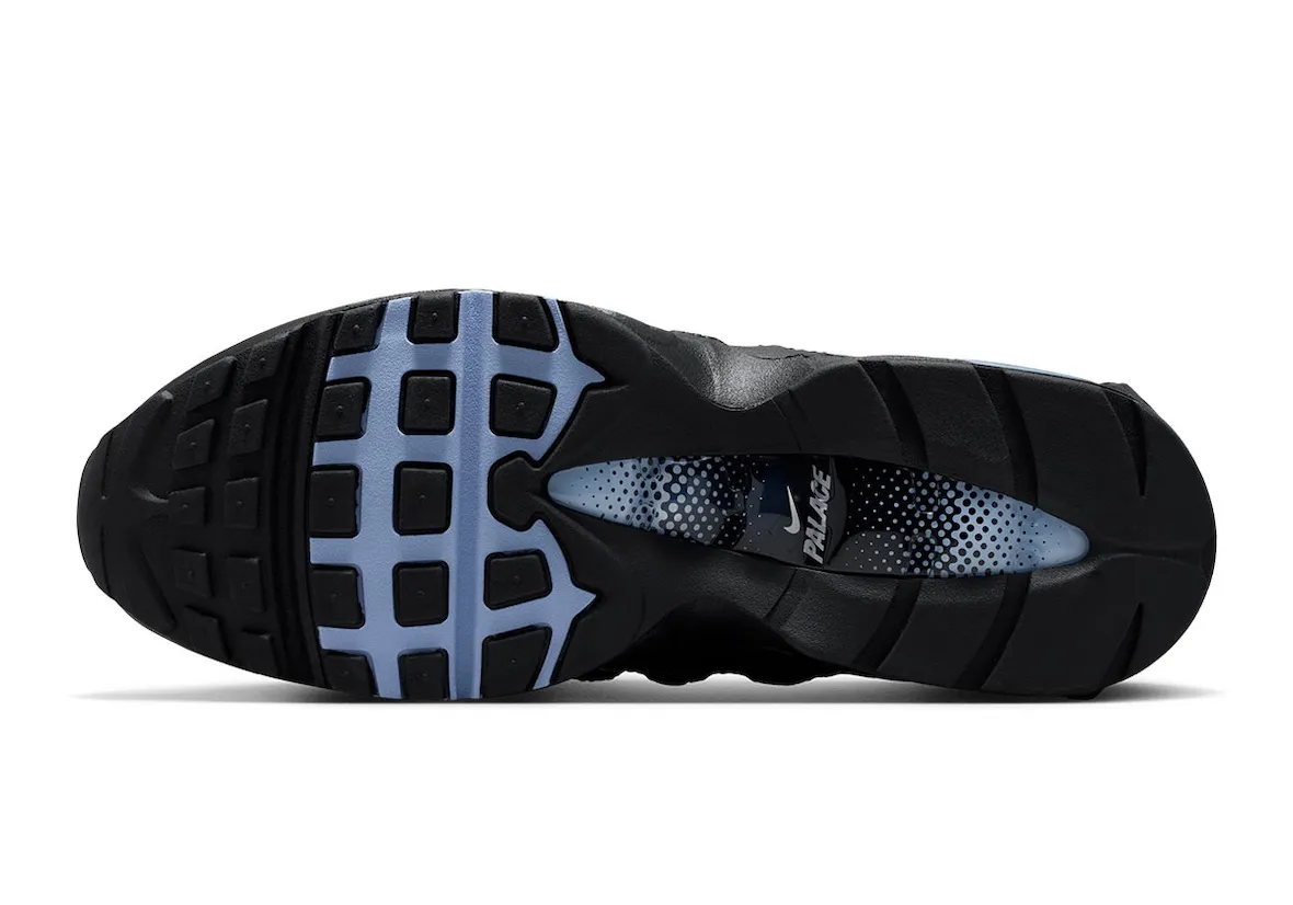 Palace Skateboards × Nike Air Max 95 SP Metallic Silver/Aluminum-Black(パレススケートボード×ナイキ エアマックス95 SP メタリックシルバー/アルミニウム-ブラック)IQ7708-095