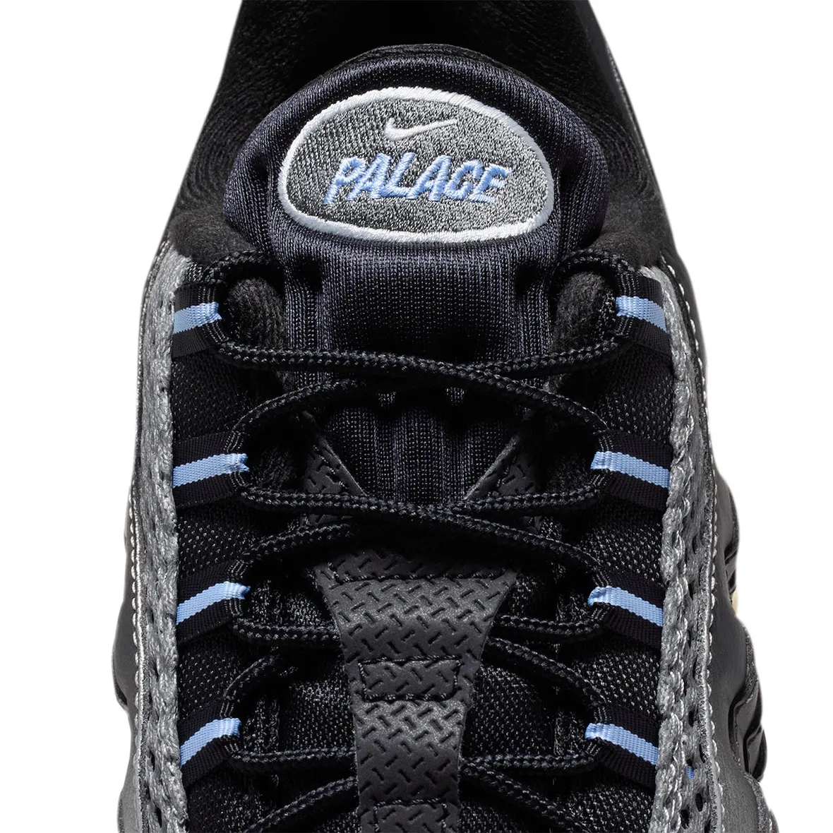 Palace Skateboards × Nike Air Max 95 SP Metallic Silver/Aluminum-Black(パレススケートボード×ナイキ エアマックス95 SP メタリックシルバー/アルミニウム-ブラック)IQ7708-095