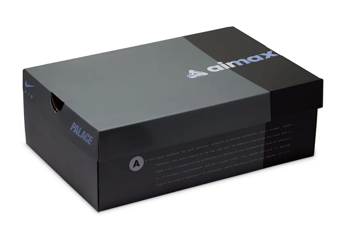 Palace Skateboards × Nike Air Max 95 SP Metallic Silver/Aluminum-Black(パレススケートボード×ナイキ エアマックス95 SP メタリックシルバー/アルミニウム-ブラック)IQ7708-095
