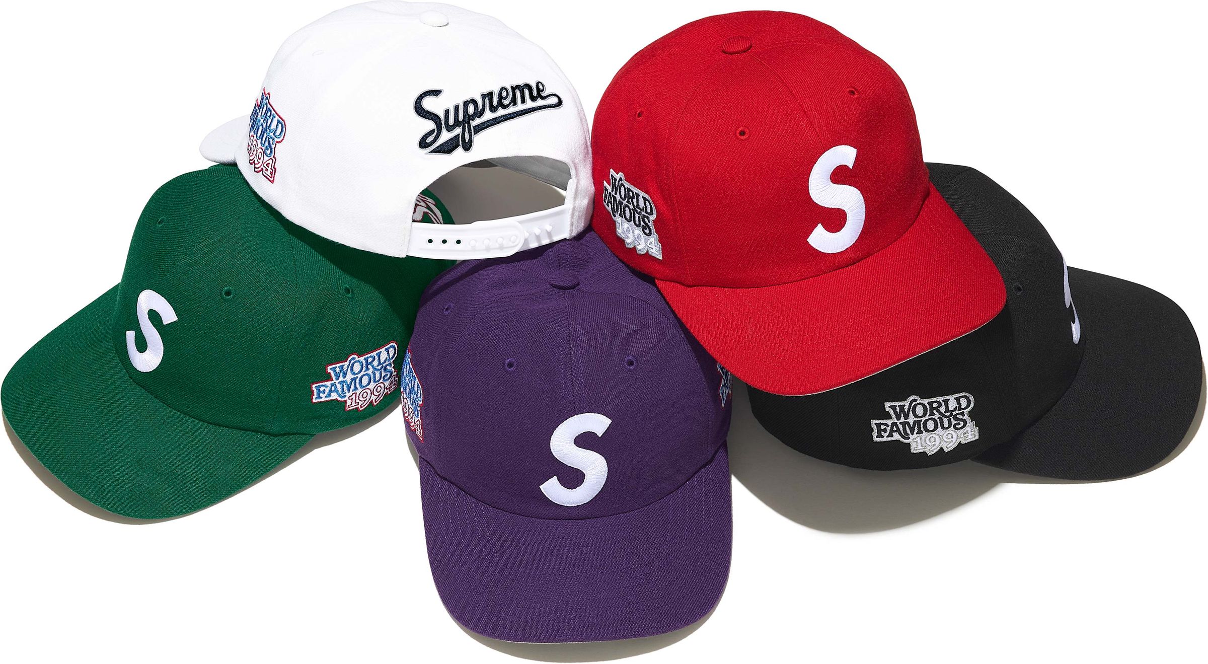 Supreme(シュプリーム) 2026SS Week8 World Famous S Logo 6-Panel