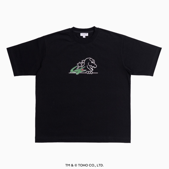 LACOSTE＋GODZILLA 2.0 ゴジラヘッド Tシャツ