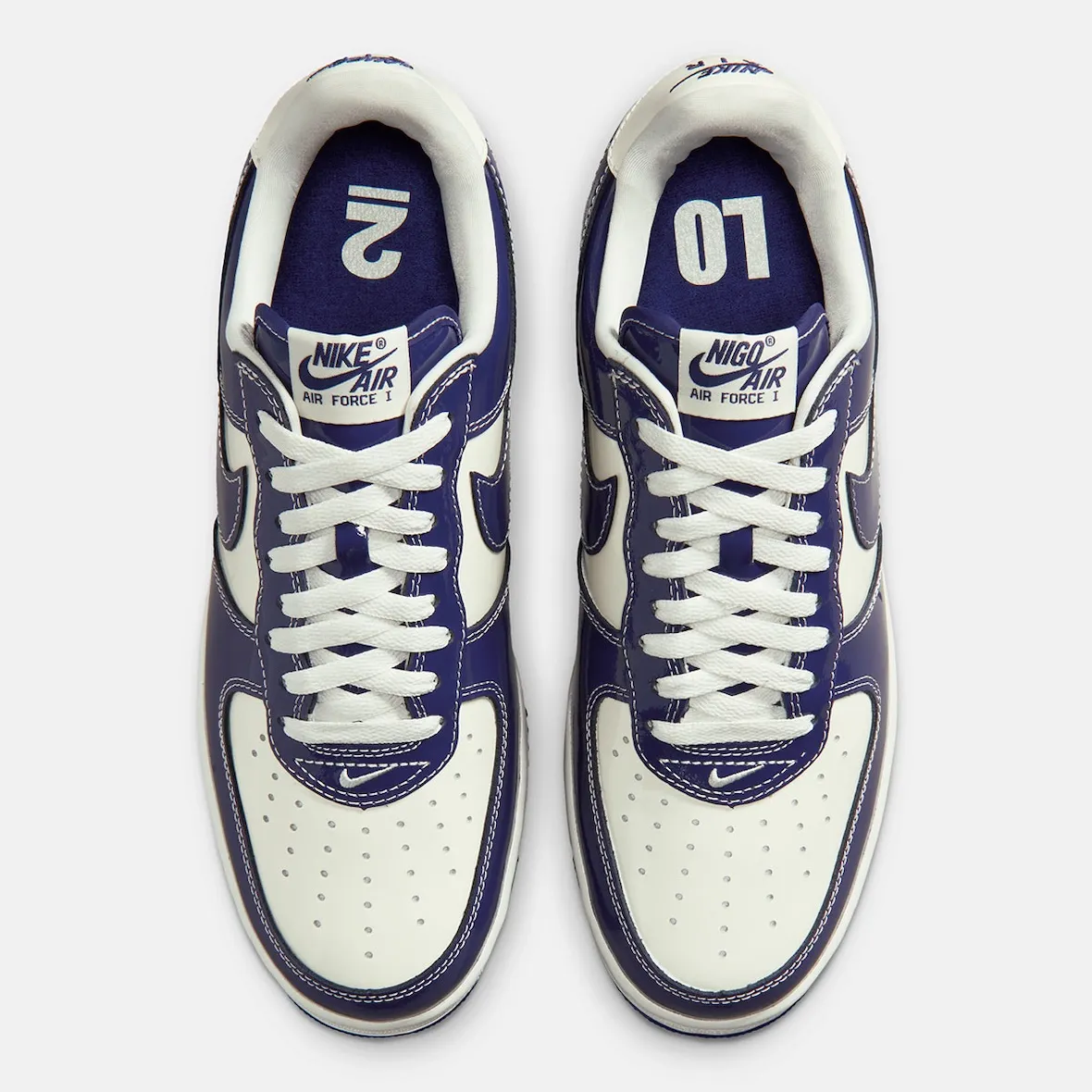 NIGO x Nike Air Force 1 Low '01 “Last Orgy 2”（ニゴー x ナイキ エアフォース1 ロー '01 ラストオージー2）IO8765-100
