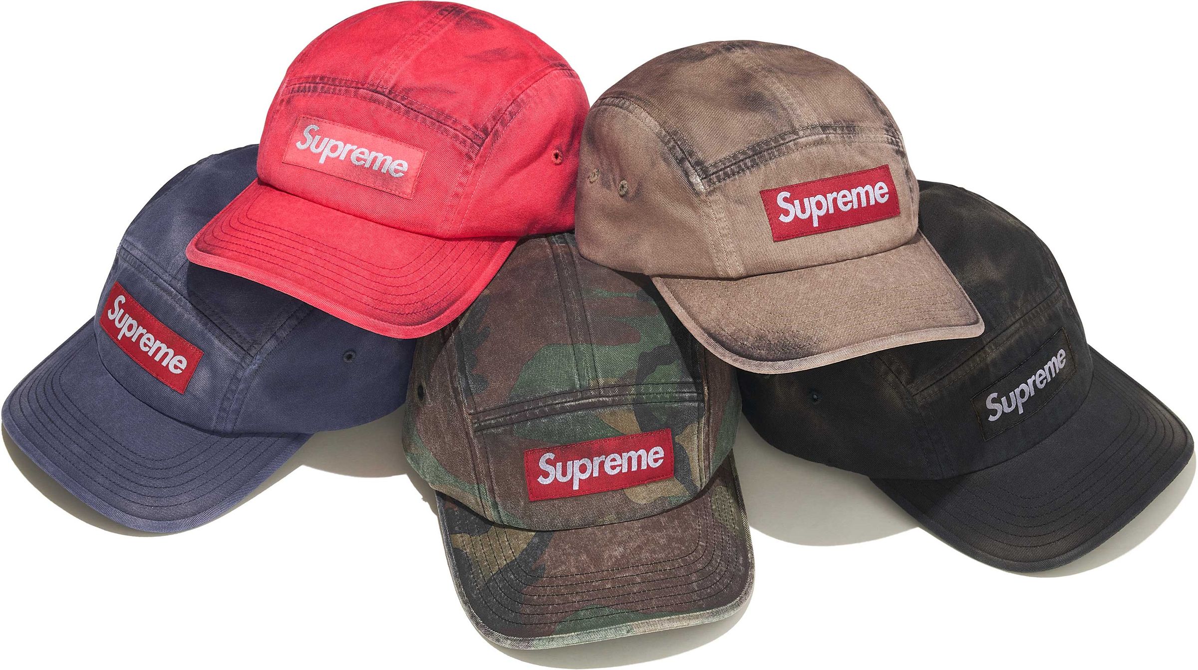 Supreme（シュプリーム） 2026SS Week7 Overdyed Camp Cap