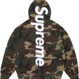 Supreme(シュプリーム) 2026SS Week9 Satin Appliqué Hooded Sweatshirt